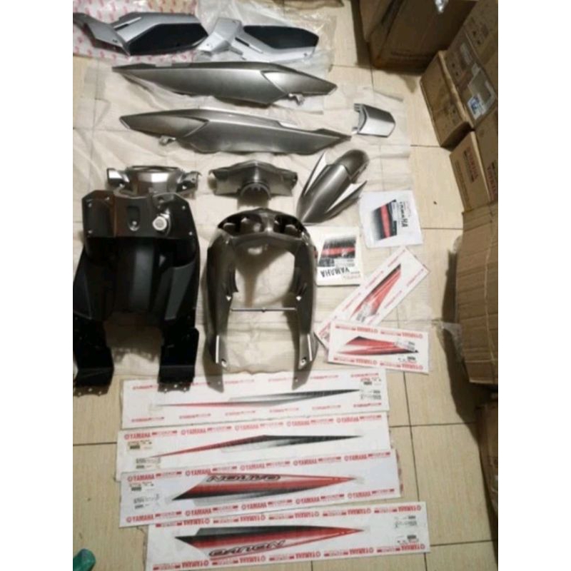 Cover body alus Nouvo Z silver Vietnam stripping Nouvo Vietnam