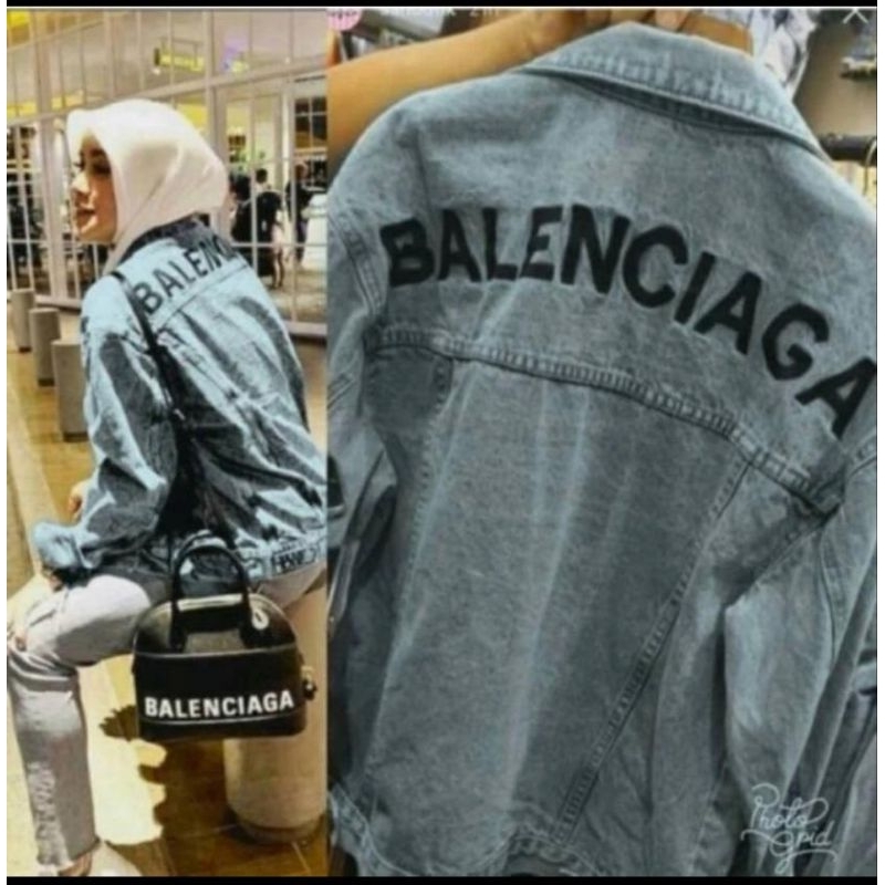 Jaket Jeans Balenciaga