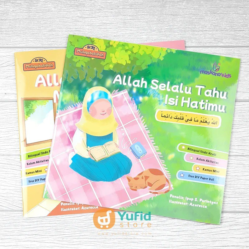 

BUKU SERI MURAQABATULLAH - SET 2 BUKU (MASKANA KIDS)