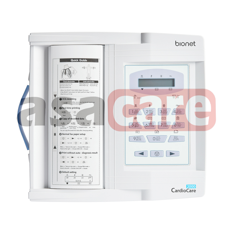 EKG 12ch Bionet - Cardiocare 2000