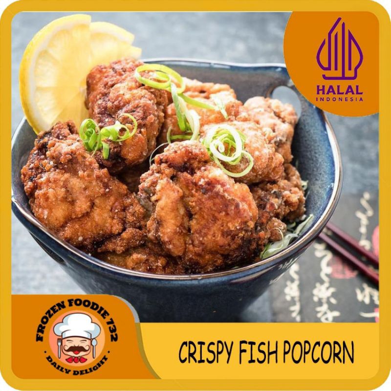 

Crispy Fish Popcorn / Dori Pop 500 gram / Ikan Goreng Tepung Mini / Ikan Goreng Tepung / Ikan Goreng Mini / Popcorn Ikan