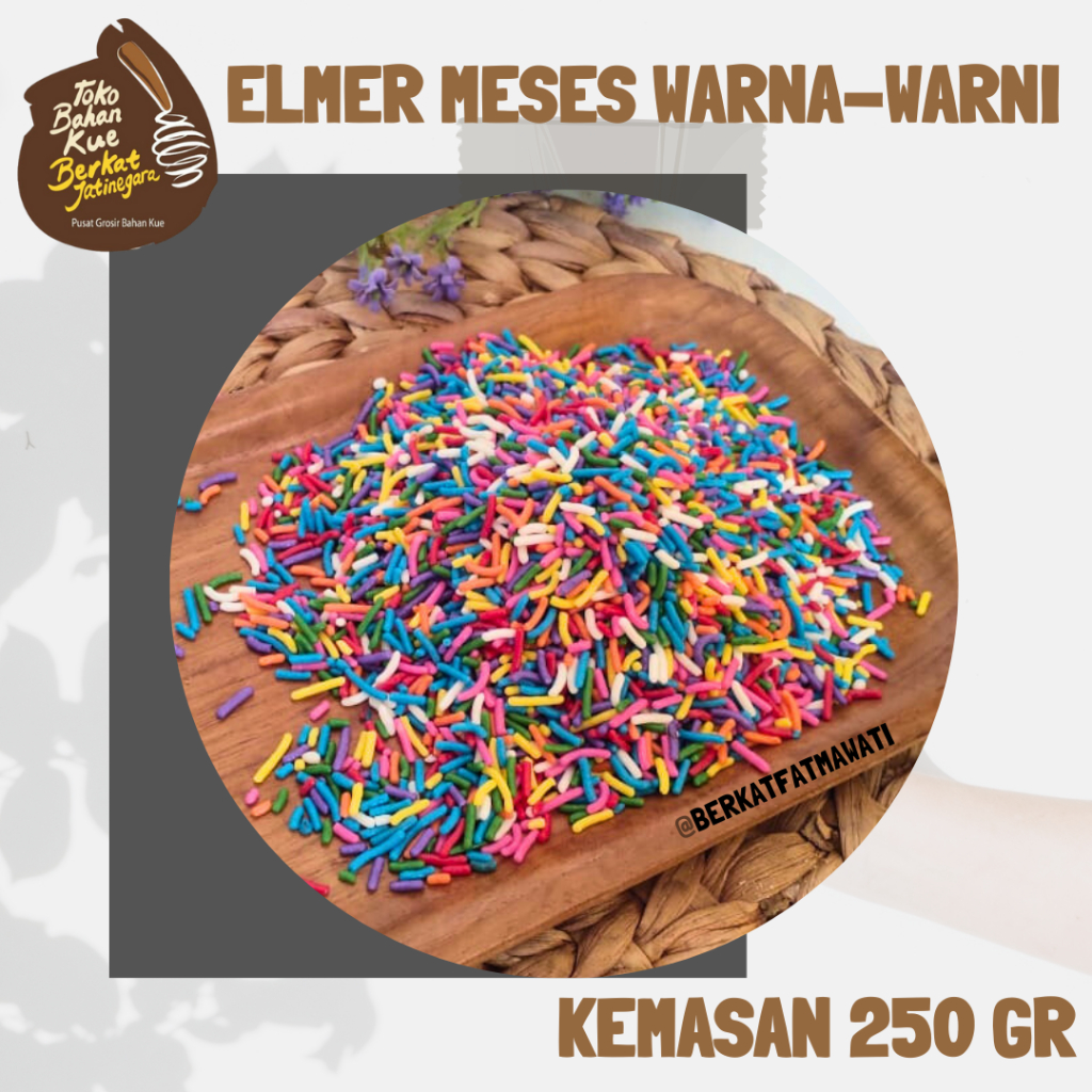 

MESES ELMER WARNA WARNI REPACK 250 GR/ MESES WARNA WARNI ELMER