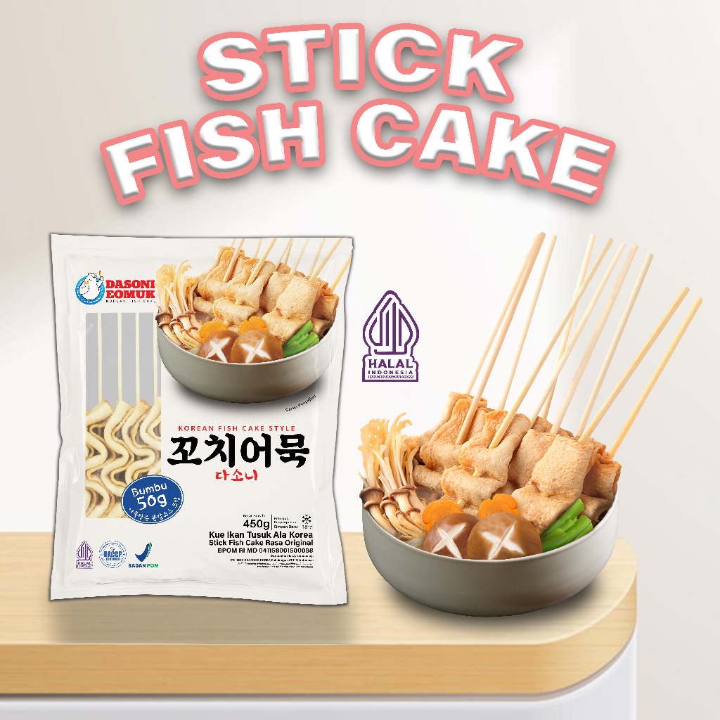 

Dasoni Stick Fish Cake / Odeng Tusuk Original Korea