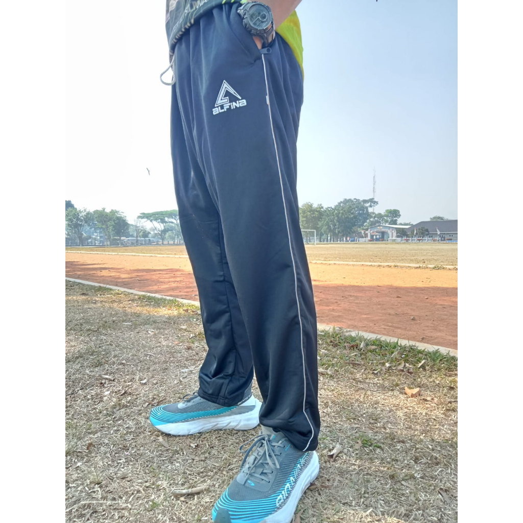 trening alfina bis satu celana olahraga panjang/celana unisex