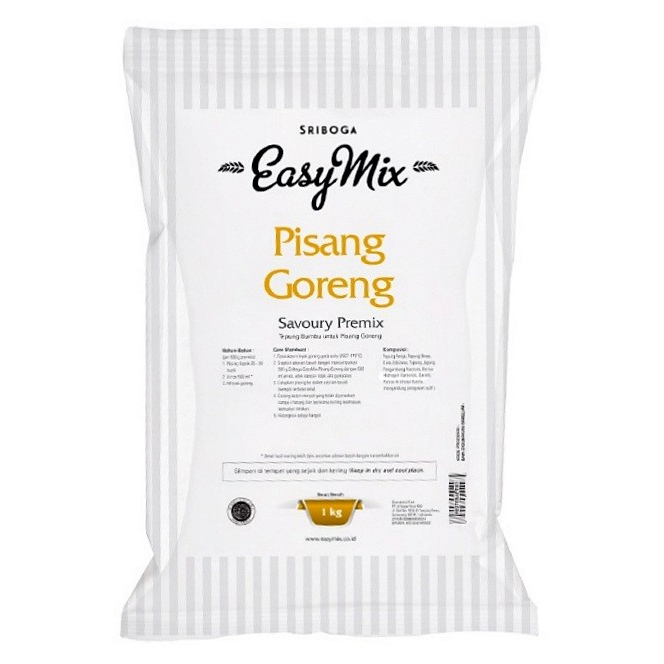 

Easy Mix Tepung Pisang Goreng 1 Kg