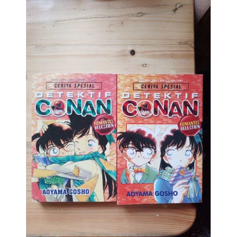 Komik Detective Conan Cerita Spesial"Romantic Selection" Vol. 1-2,Bekas