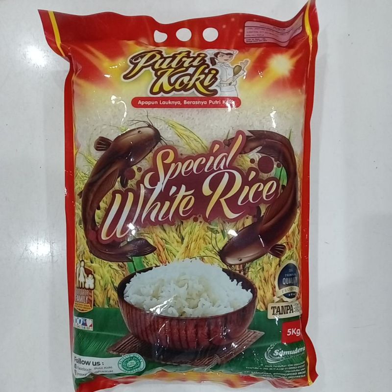 

Putri Koki - Merah Beras 5 Kg Premium Special White Rice