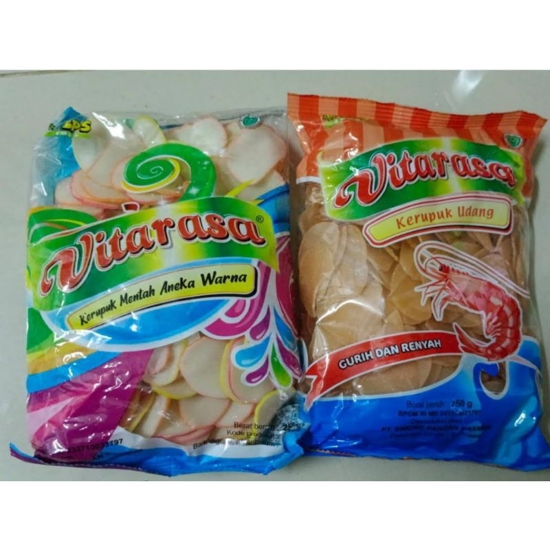KRUPUK MENTAH ANEKA WARNA KEMASAN