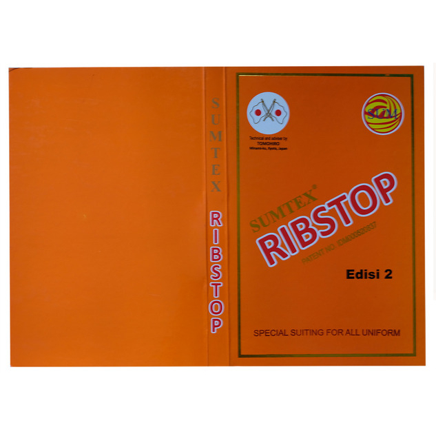 Kain Ribstop Drill bahan kain seragam Original roll 1