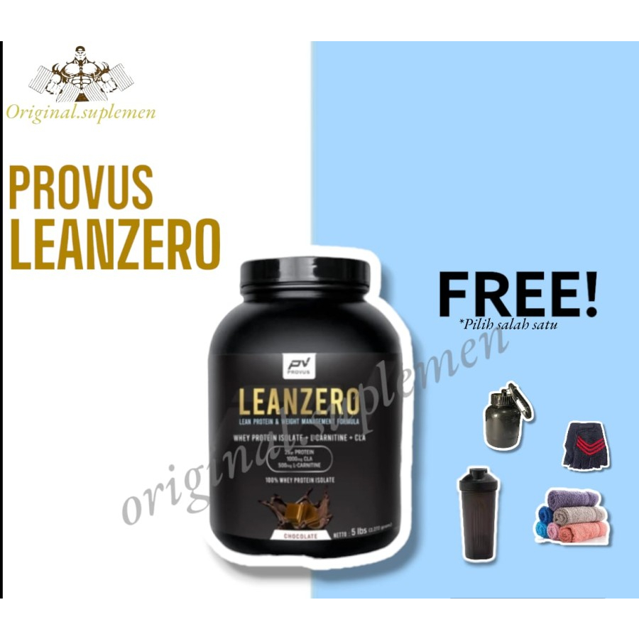 LeanZero 5lbs Provus Lean Zero Whey Protein Isolate Fat Burner CLA -