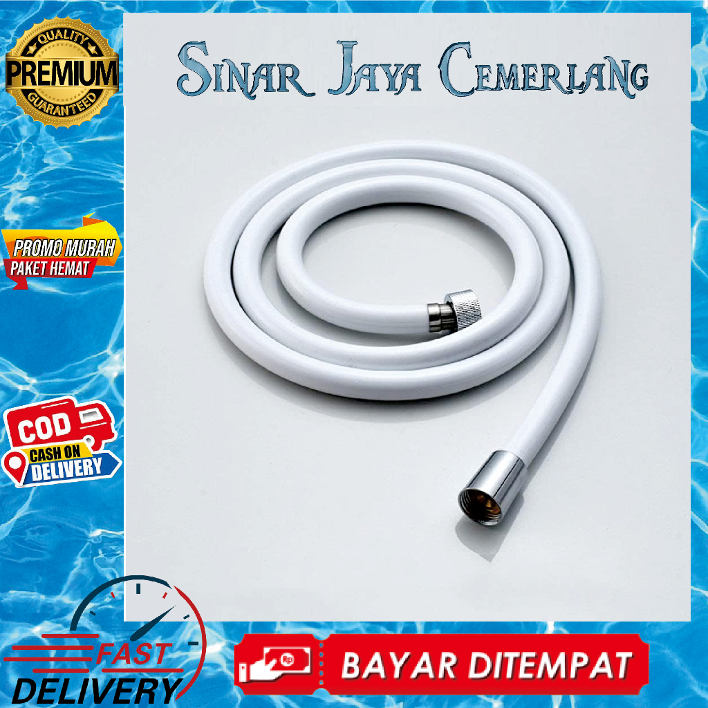 Selang shower bidet 1,2m 1,5m - Selang semprot toilet kamar mandi