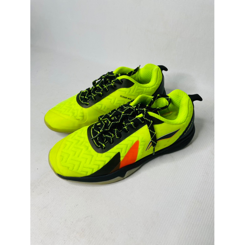 Sepatu Badminton Lining Cloud Ace X2 AYTR048 / AYTR 048 Lime