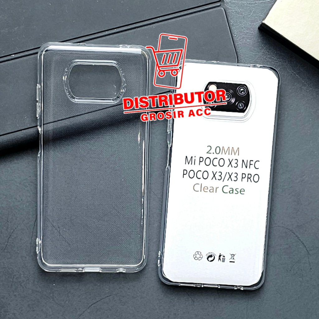 CLEAR CASE 2.0MM  PREMIUM CASE BENING POCO X3 NFC POCO X3 CH-1