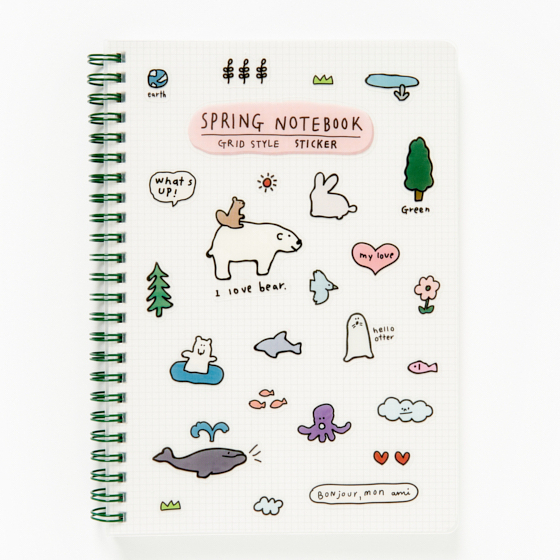 

Artbox Spiral Note Grid 3008677 ( NEW ARRIVAL )