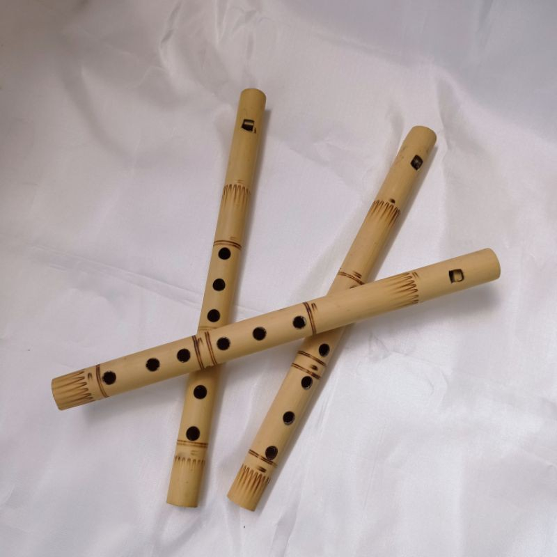 ✔️Suling Bambu Standar Alat Musik Tradisional | mainan tradisional suling bambu | TERMURAH