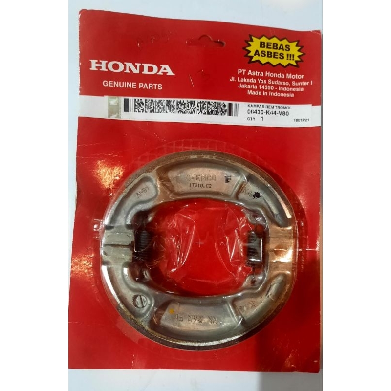 06430-K44-V80 Kampas Rem BeAT K1A