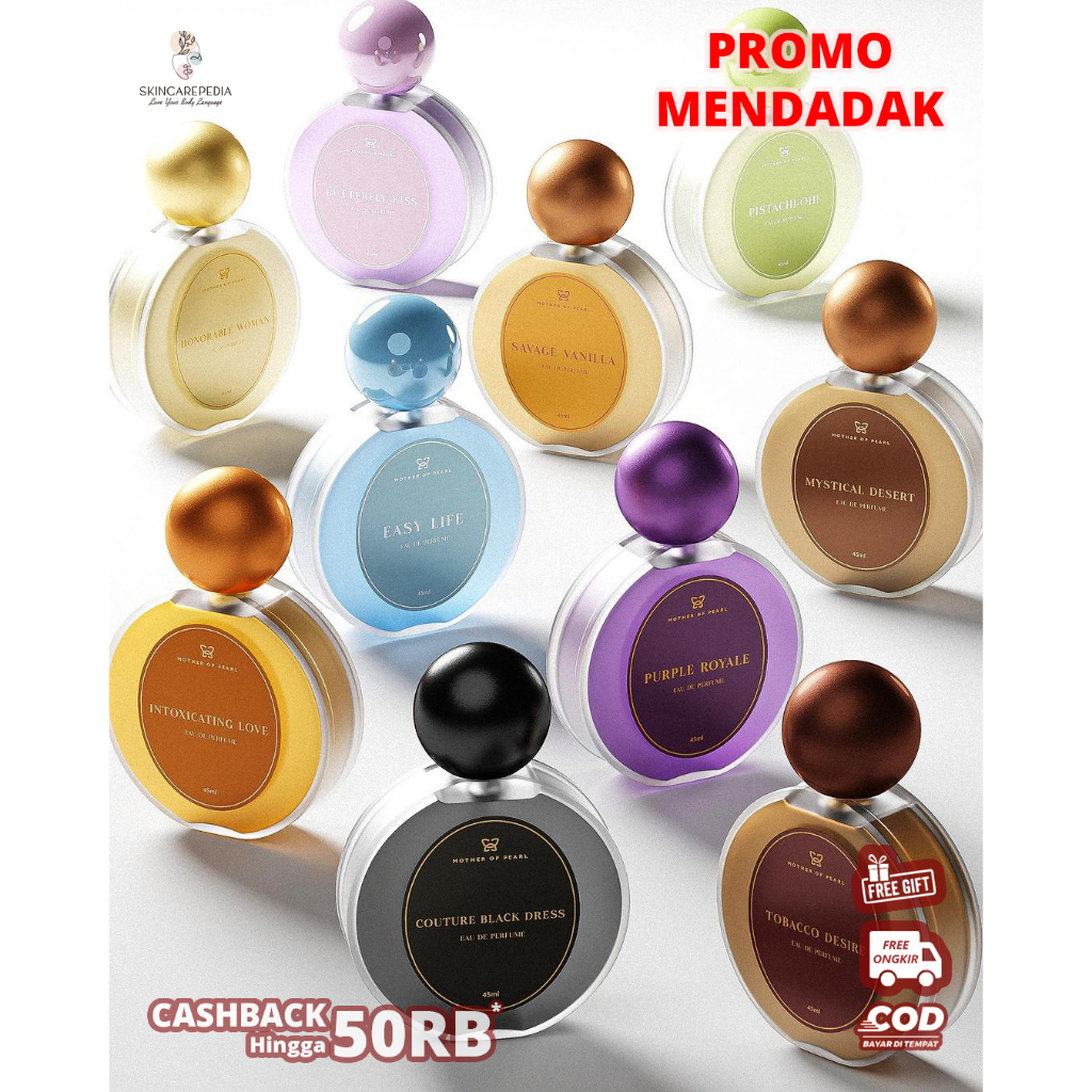 Mother Of Perfumery (Mother Of Pearl) by Tasya Farasya Full Parfum 45ml Parfum Tasya Farasya 45ml Mo