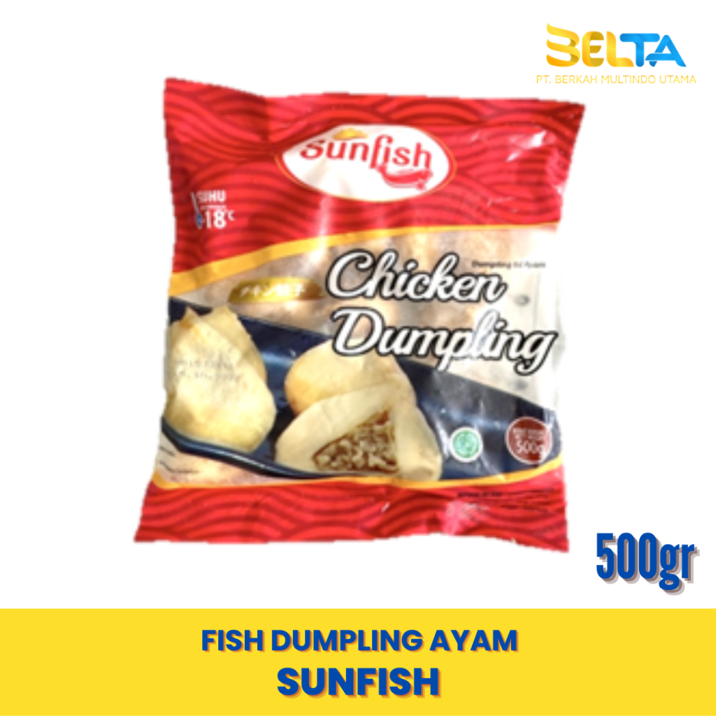 

Sunfish Dumpling Ayam 500g Sunfish Distributor Frozen Food Bogor Alternatife Cedea