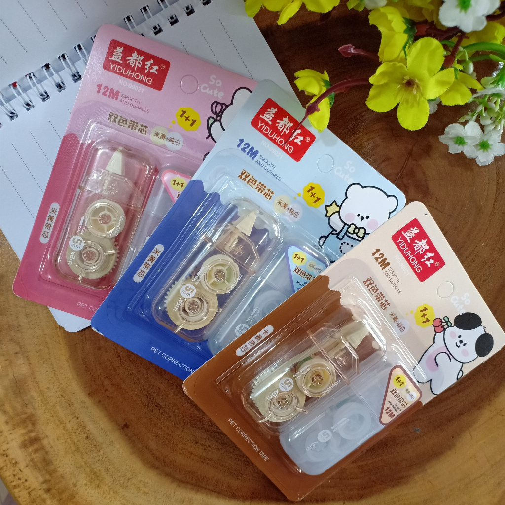 

Pita Correction Tape Yiduhong No-99021 12m isi 2pcs