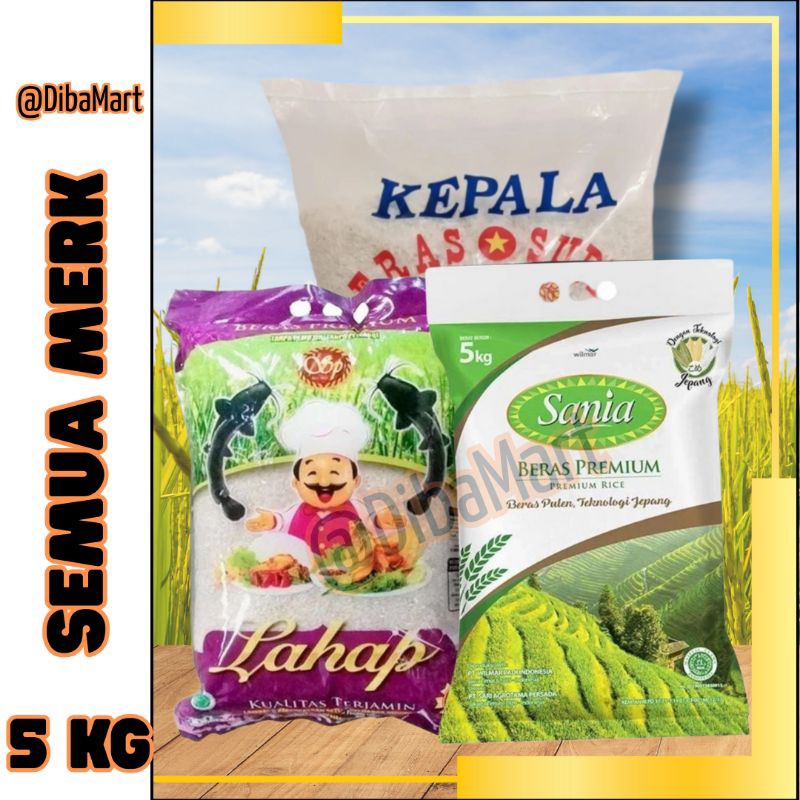 

FREE ONGKIR & DISKON TIAP HARI >> BERAS SUPER PREMIUM LAHAP, SANIA, ROJOLELE 5KG DAN BERBAGAI MERK