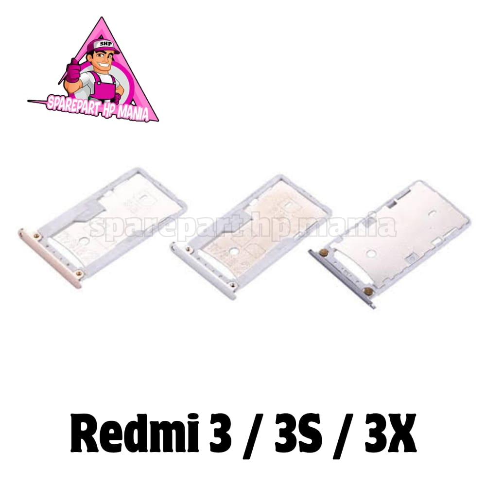 SIM TRAY REDMI 3 3S 3X SLOT SIM CARD SIMLOCK TEMPAT SIMCARD SIMTRAY XIAOMI