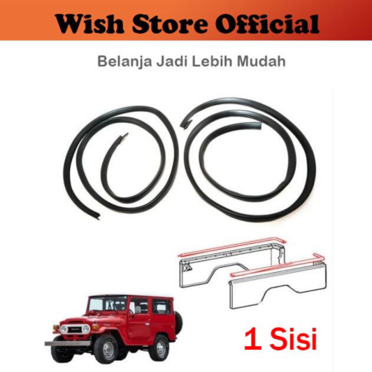 TERLARIS [PCS] Karet Pinggang Packing Body Hardtop FJ40 FJ 40 / BJ40 BJ 40 2F