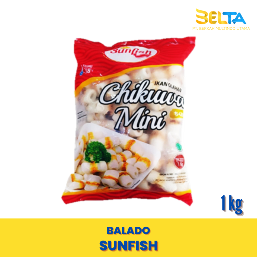 Sunfish Chikuwa Mini 1Kg Sunfish Distributor Frozen Food Bogor Alternatif Cedea