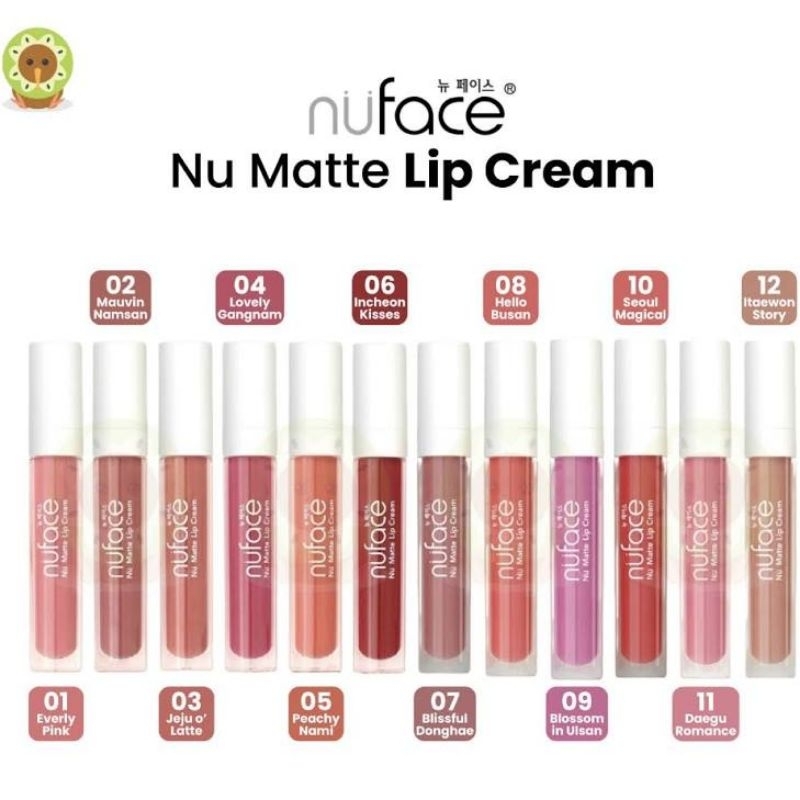 NU ' FACE NU MATTE LIP CREAM