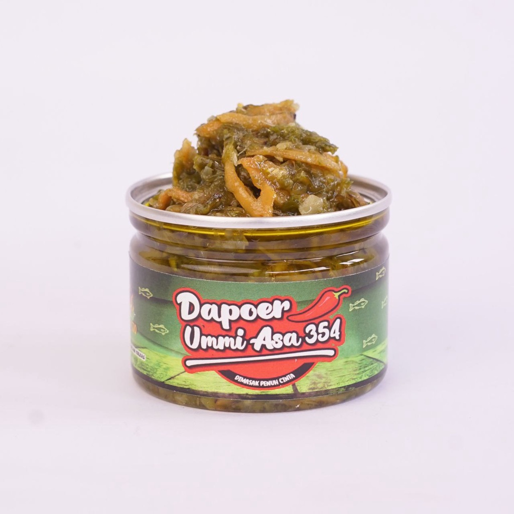 

SAMBAL TERI CABE IJO - Dapoer Ummi Asa 354 / Sambel Asa