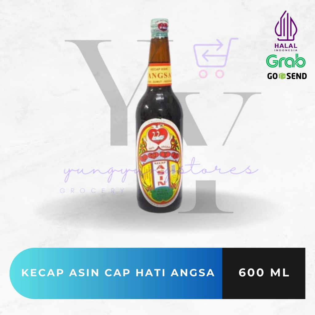 

[BOTOL] Kecap Asin Cap Hati Angsa 600 ml