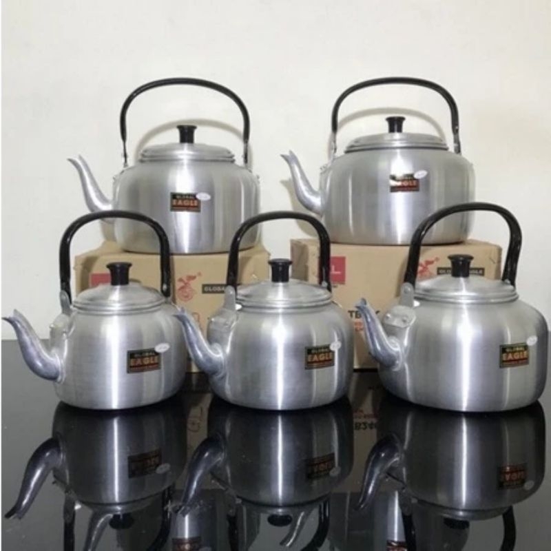 Teko alumunium / teko air cor / Teko ceret Serba guna.