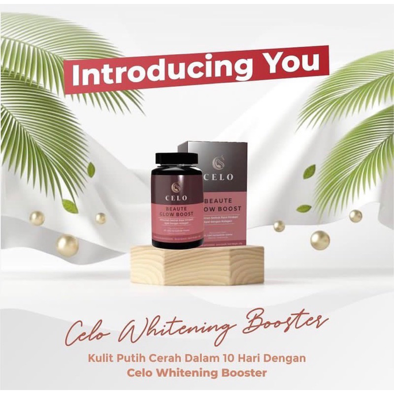 READY New Celo Beauty Glow Boost Booster Pencerah Kulit vidyahos