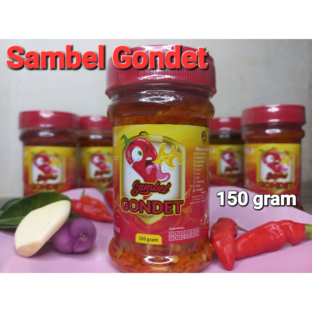 

[150gram] Sambel Teri | Teri Terbaik Rasanya Enak Siap Makan Hand Made Sambal Gondet