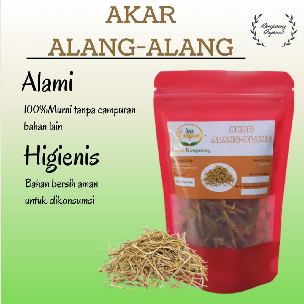 

Akar Alang Alang Kering Minuman Jamu Herbal Tradisional