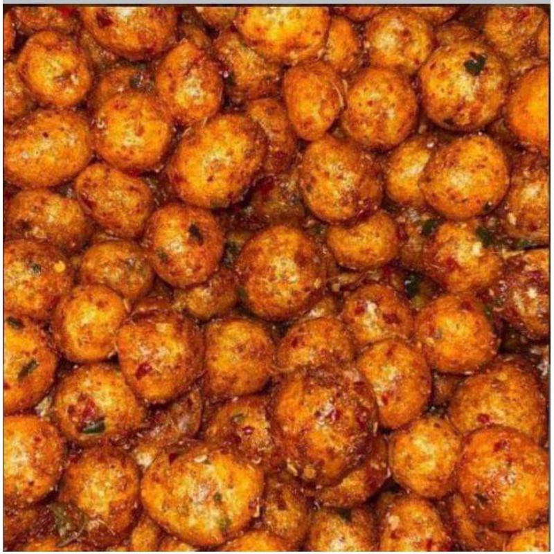 

cimol kering pedas daun jeruk 500gr