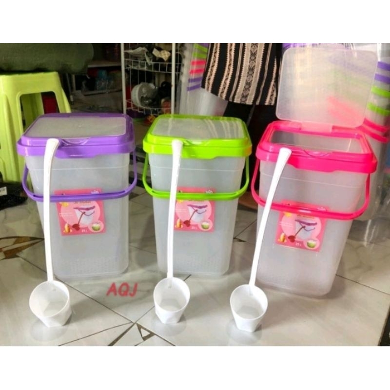 kontainer es buah 25L / wadah es buah