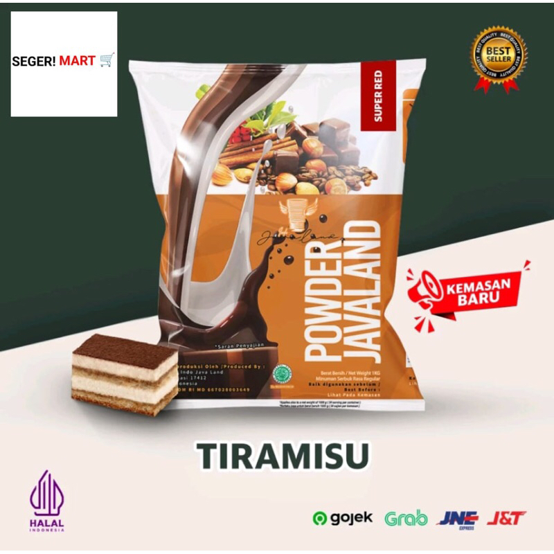 

Powder Bubuk Minuman Rasa Tiramisu Ukuran 1Kg