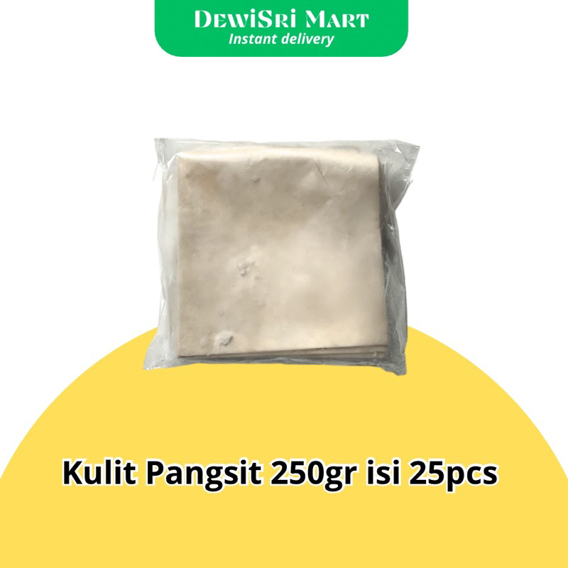 

Kulit Pangsit 250gr isi 25 Pcs - Dewi Sri Mart