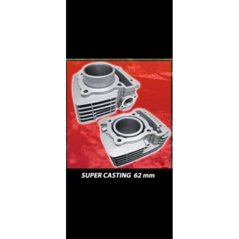 BLOK DOUBLE COOLER+PISTON 62,63 AEROX/NMAX/LEXI