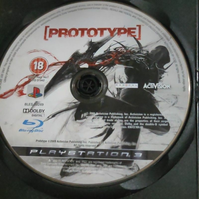 DVD PS3 Prototype