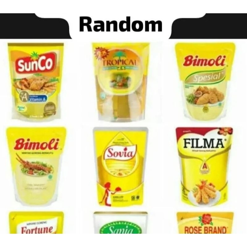 

minya goreng 1 liter ( random )