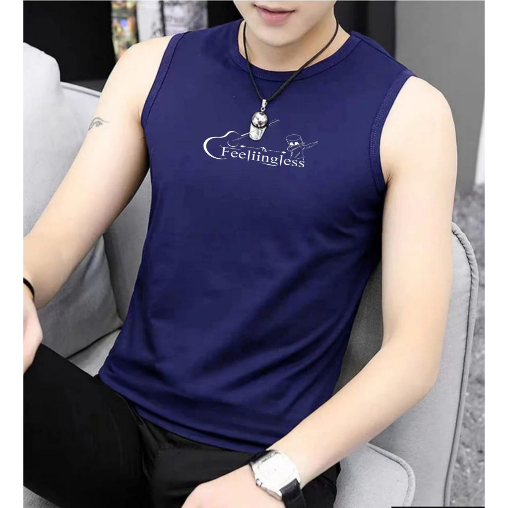 Singlet Pria / Singlet . Kaos Singlet Pria / Singlet Logo Pria - Singlet Pria Dewasa - Kaos Tanpa Le