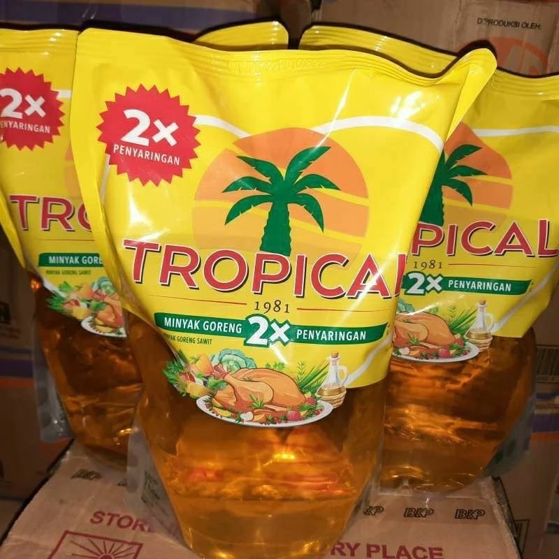 

minyak goreng tropical refil 2 L