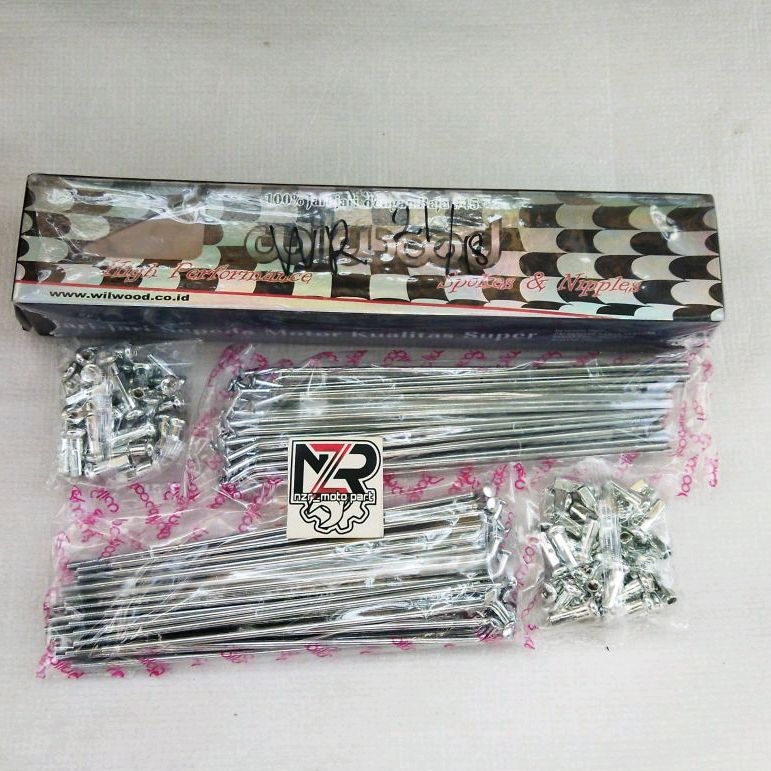 JARI-JARI VELG 18/21 SET DEPAN BELAKANG//RUJI RUJI SUZUKI TS 125/TS125//WR 155 KLX 150 D TRACKER SUP