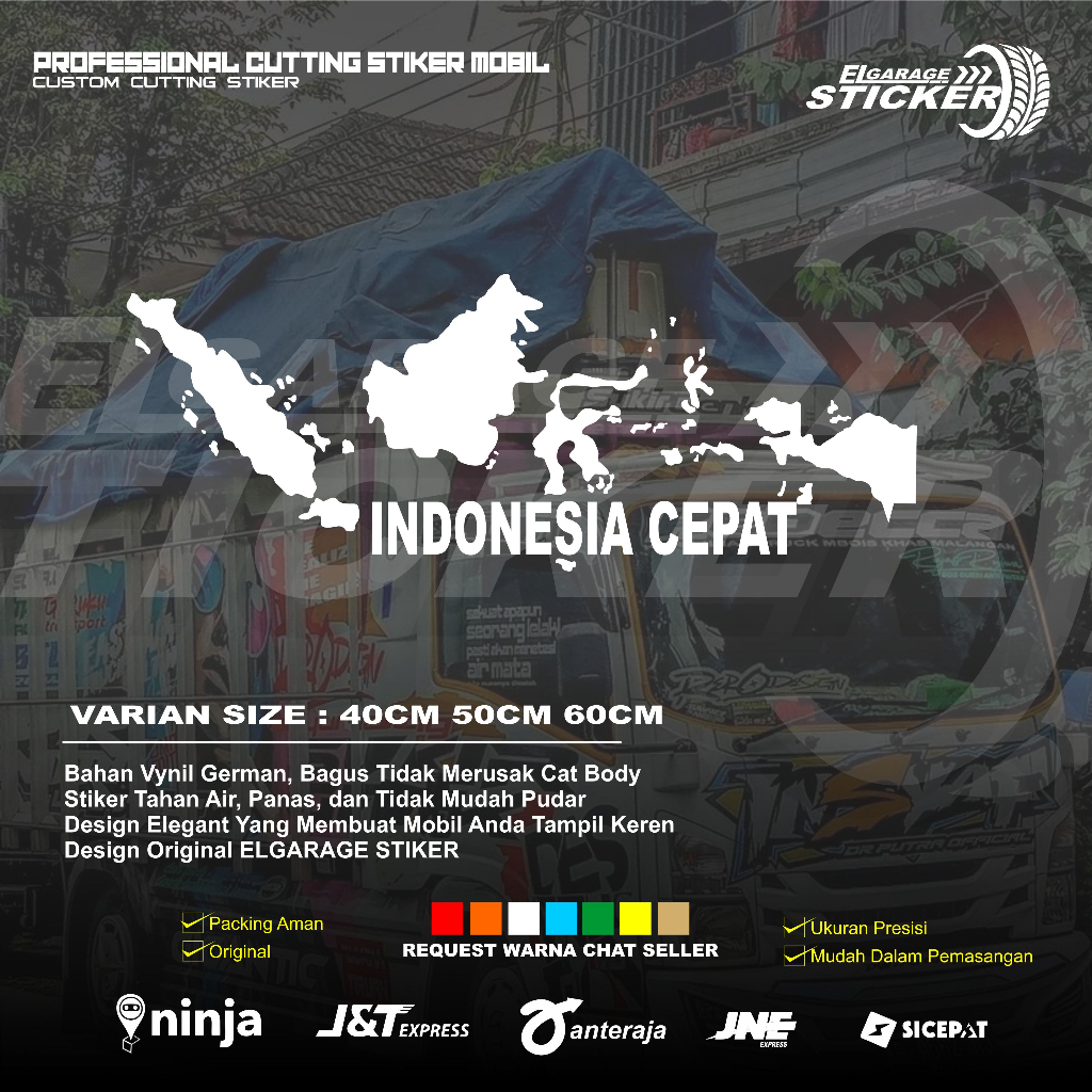 stiker kaca mobil truk pick up stiker indonesia cepat cutting stiker kaca samping mobil truk pick