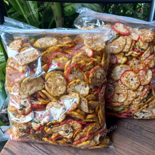 

Kerupuk Seblak Pedas 1kg Ekstra Bumbu Enak Gurih