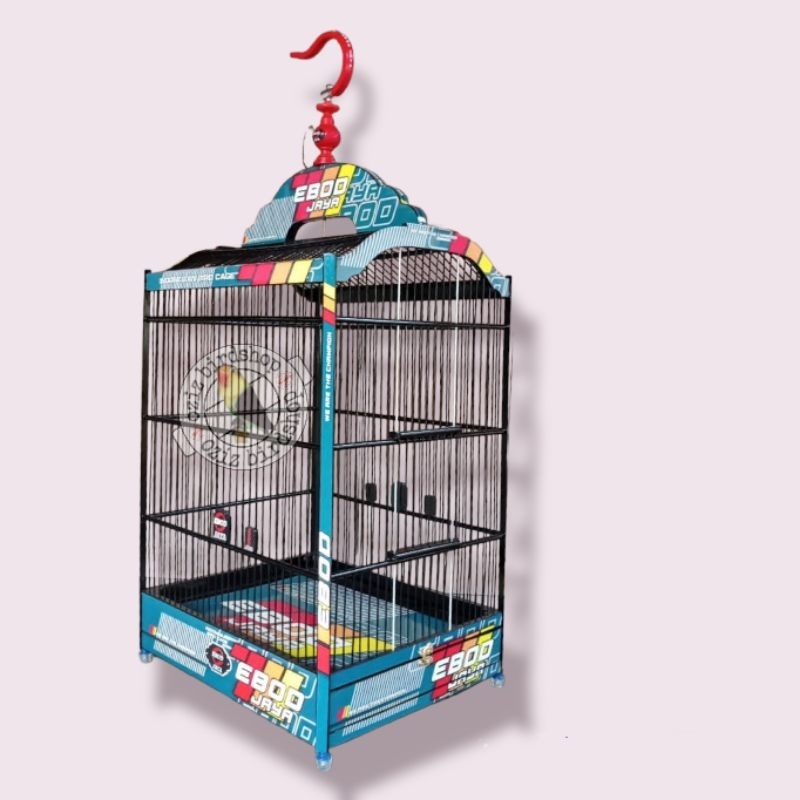 sangkar kandang ebod jaya decal model kipas ruji fiber