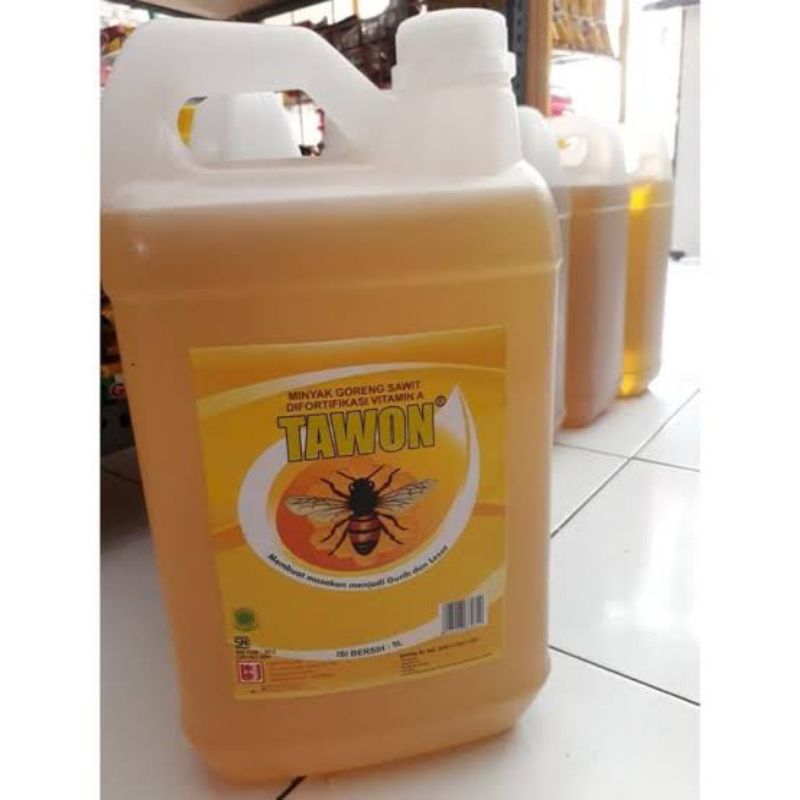 

MINYAK Goreng TAWON 5 Liter Jerigen
