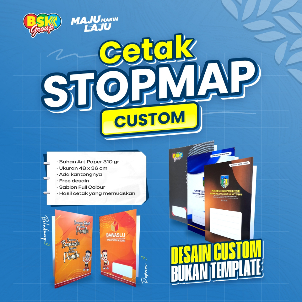 

CETAK STOPMAP CUSTOM FREE DESAIN