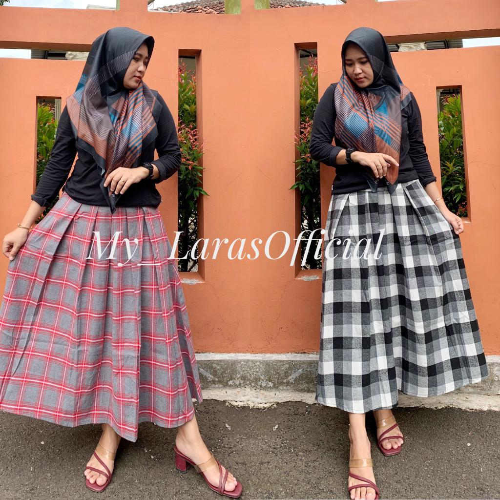 ROK MIDI FLANEL KOTAL 7/9